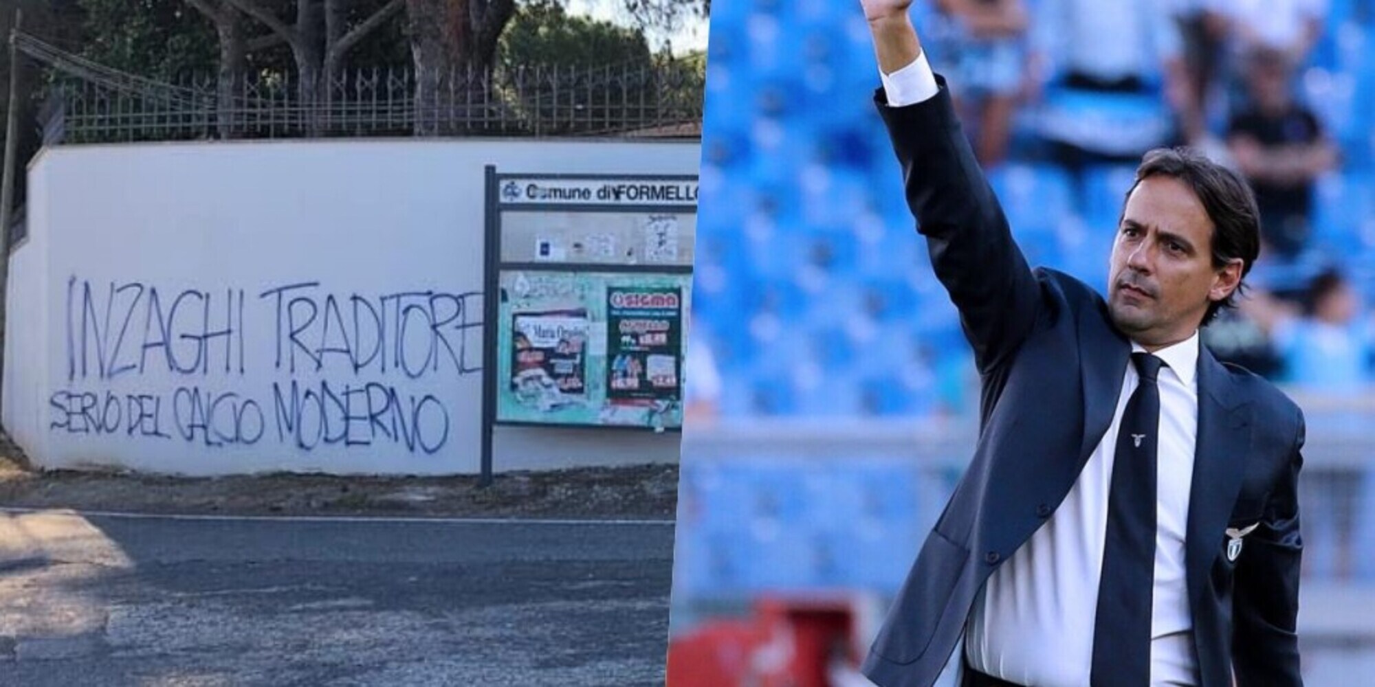 Inzaghi, la Curva Nord: "Grazie, ma le bandiere non esistono"