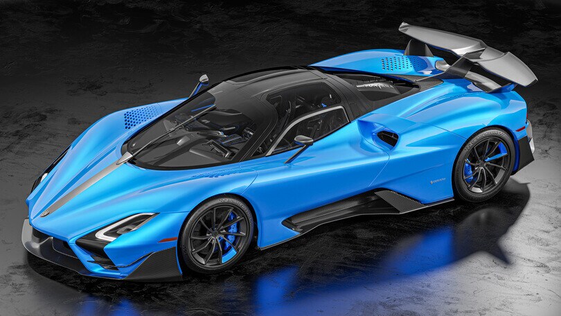 SSC Tuatara Striker, hypercar ispirata ai jet da combattimento