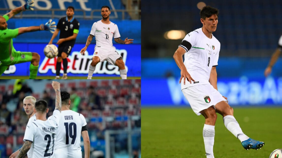 Politano e Pessina show! L'Italia batte San Marino 7-0