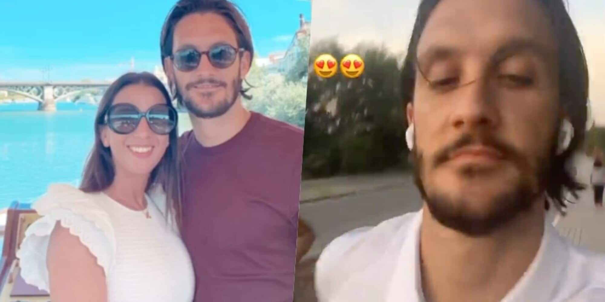 Luis Alberto, vacanza e corsa con la moglie