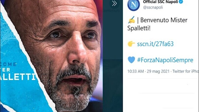 Napoli, ecco Spalletti: ora è ufficiale