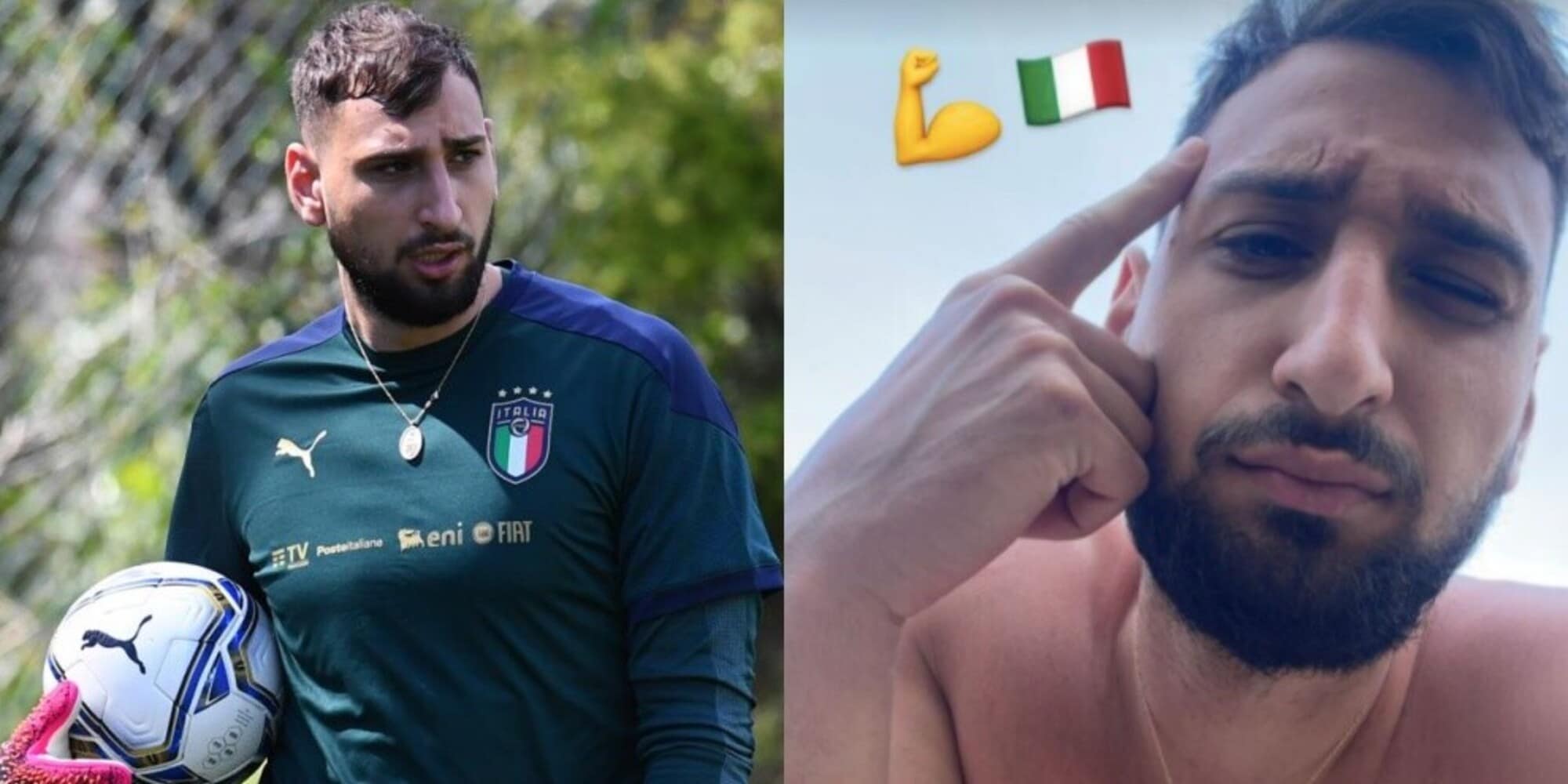 Donnarumma alla Juve? Lui pensa agli Europei: il messaggio social