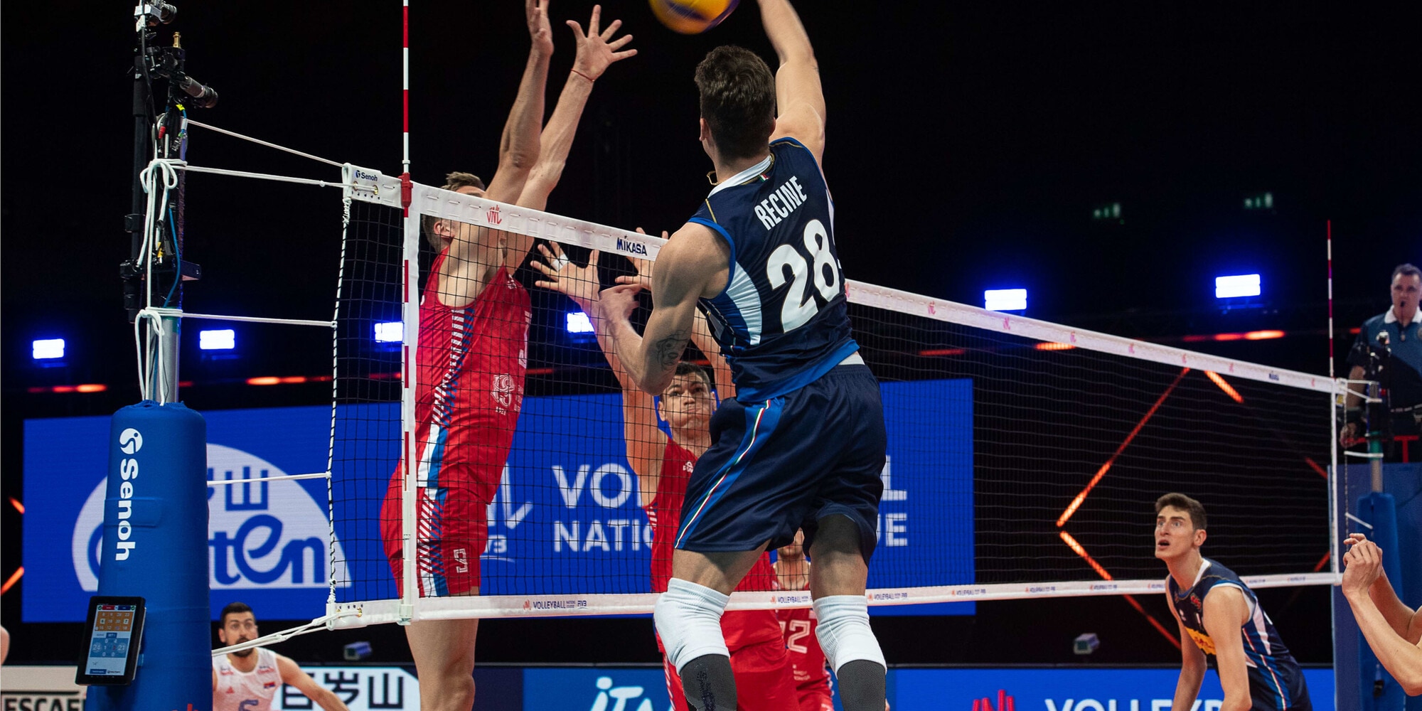 VNL: una bella Italia cede alla Serbia
