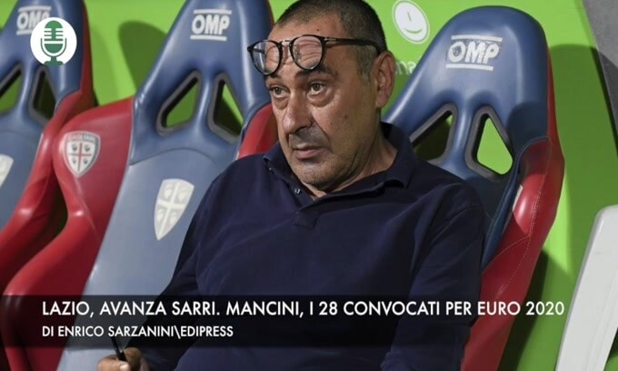 Lazio, avanza Maurizio Sarri. Mancini, i 28 convocati per Euro 2020