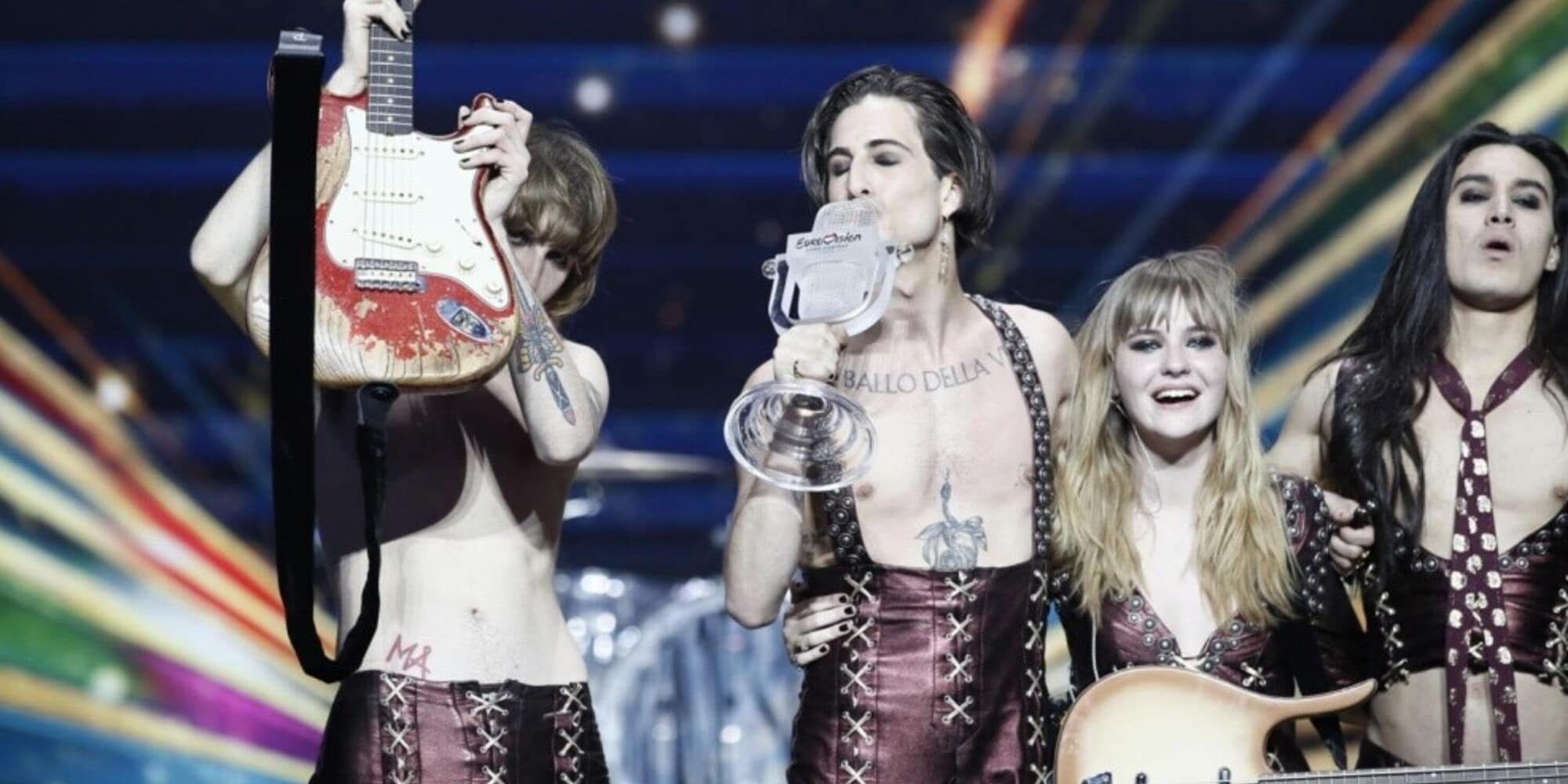 I Maneskin finiscono sui…semafori di Rotterdam