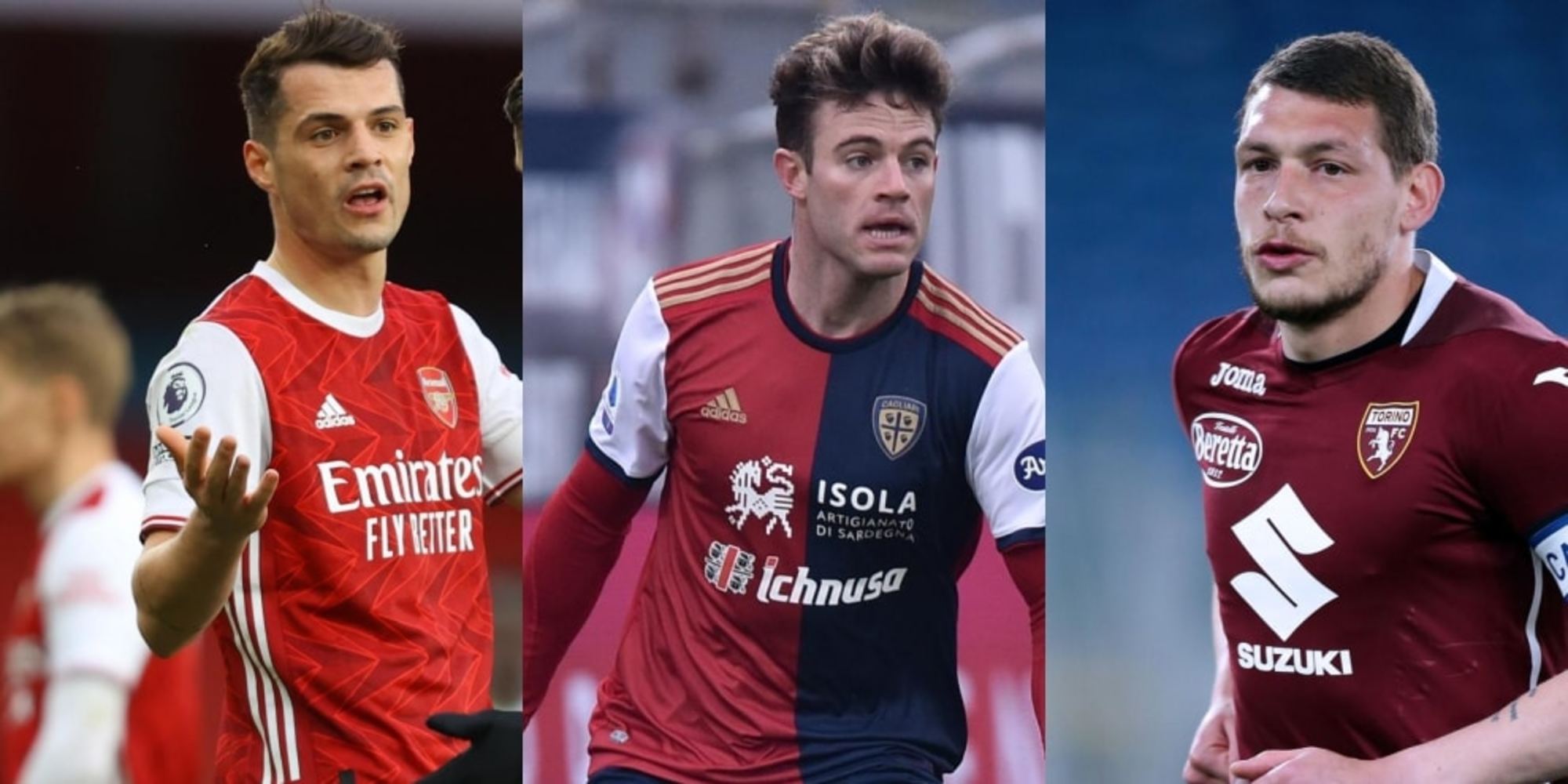 Mercato Roma: in pole Xhaka, Nandez e Belotti