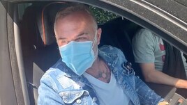 Gianluca Vacchi a Casteldebole, l'incontro con Mihajlovic