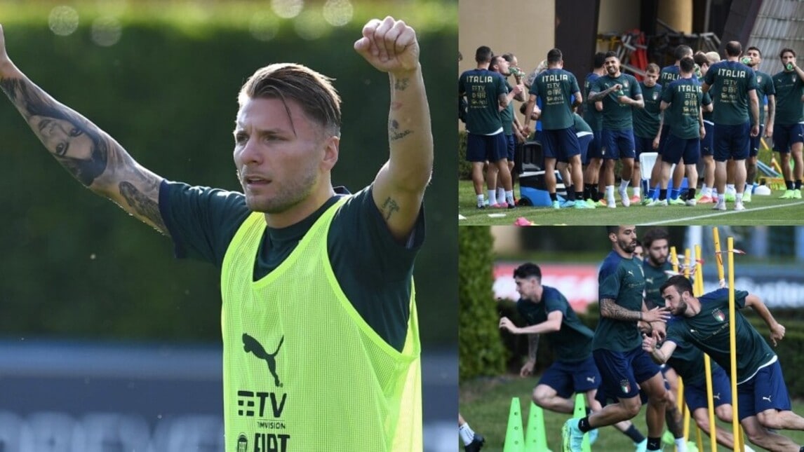 L'Italia verso Euro 2020: Immobile carico in partitella