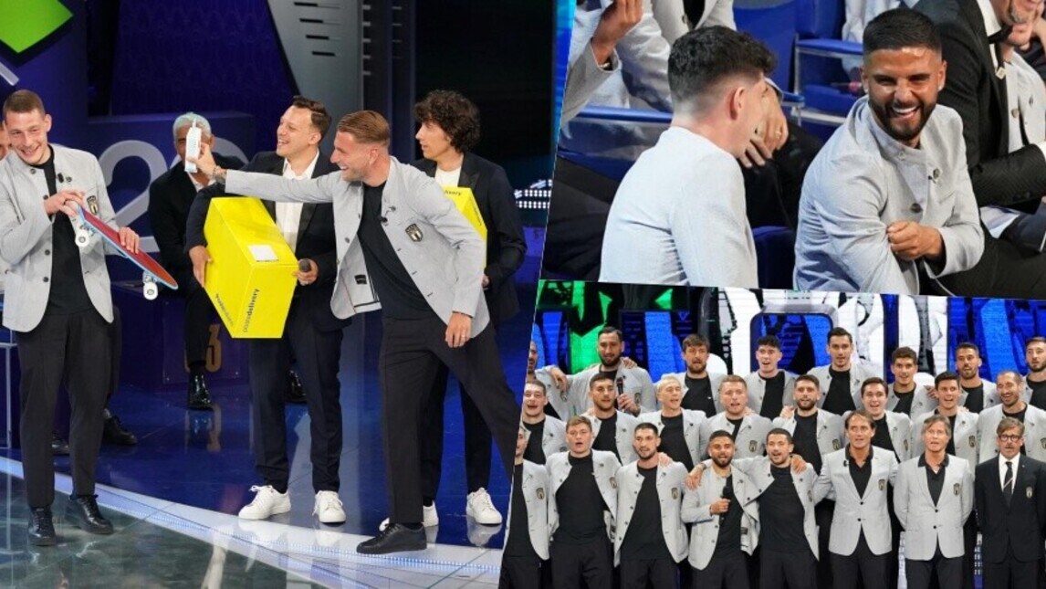 L'Italia alla "Notte azzurra": Immobile e Insigne scatenati