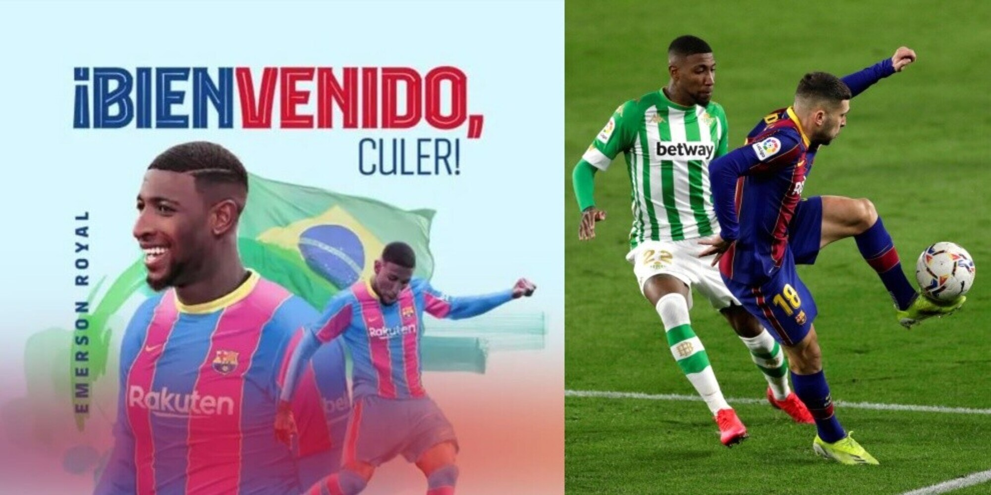 Barcellona, ufficiale il ritorno di Emerson Royal
