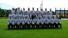 Foto ufficiale Euro 2020 per gli Azzurri