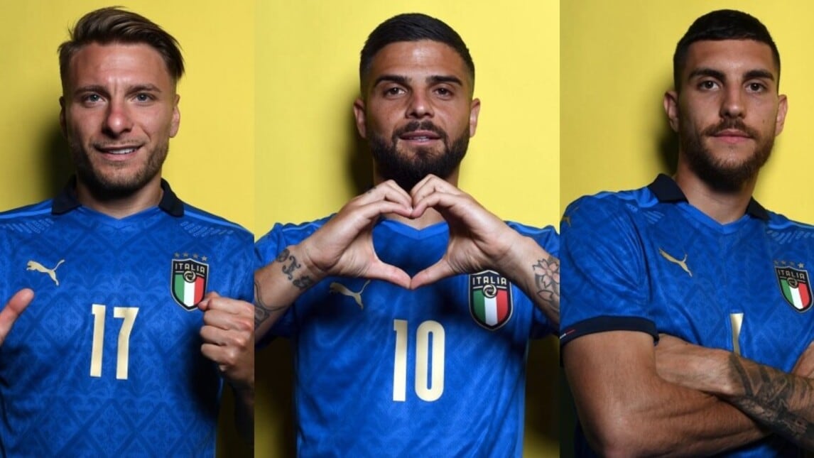 L’Italia di Mancini si mette in posa per Euro 2020