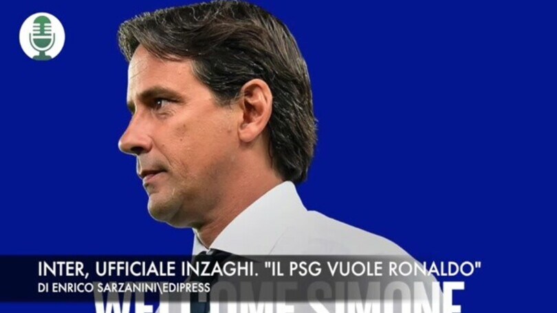 Inter, Inzaghi è ufficiale. "Il Real vuole Ronaldo"