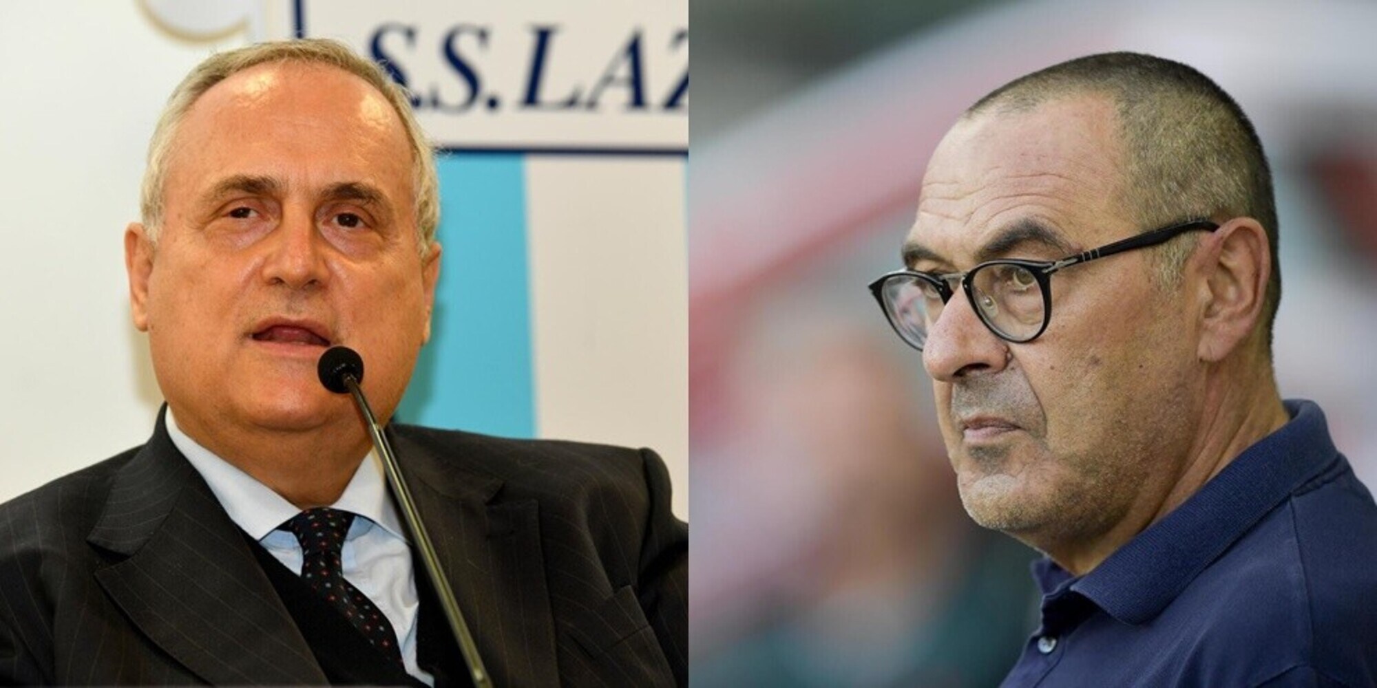 Lazio, incontro a Roma tra Sarri e Lotito