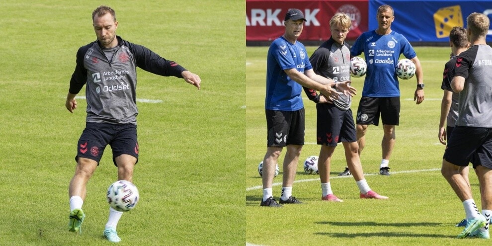 Danimarca al lavoro per Euro 2020, Eriksen guida il gruppo