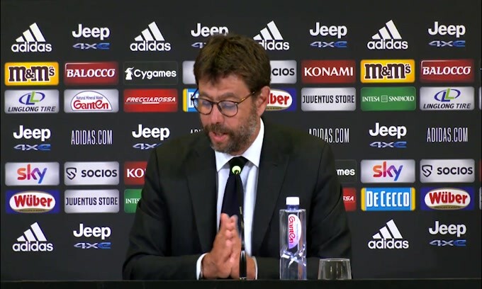 Agnelli: "Grazie a Paratici per aver portato Tevez, Dybala e CR7"