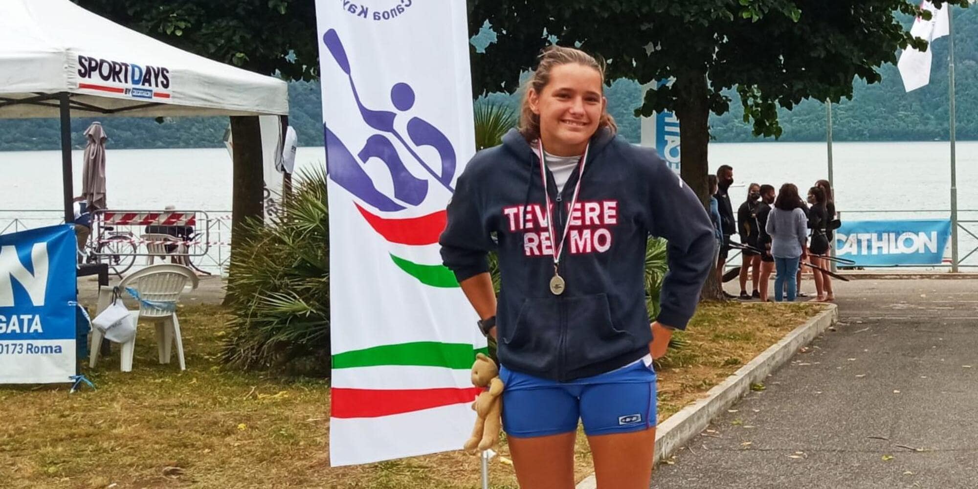 Sara Mrzyglod nella nazionale italiana di canoa e kayak per la velocità
