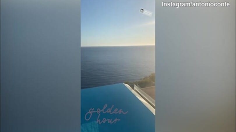 Continuano le vacanze per Antonio Conte