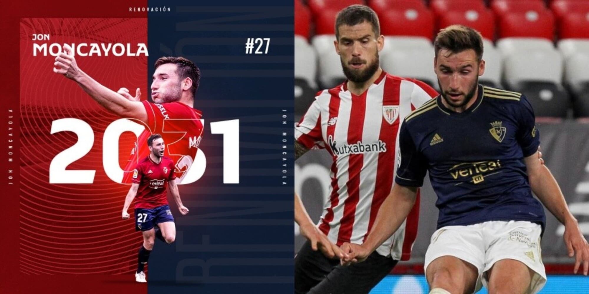 Osasuna da record: Moncayola firma un rinnovo di dieci anni!