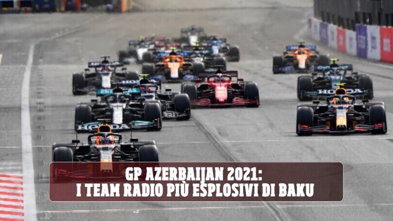 GP Azerbaigian, team radio: Vettel rinasce senza la Ferrari, Hamilton inconsolabile