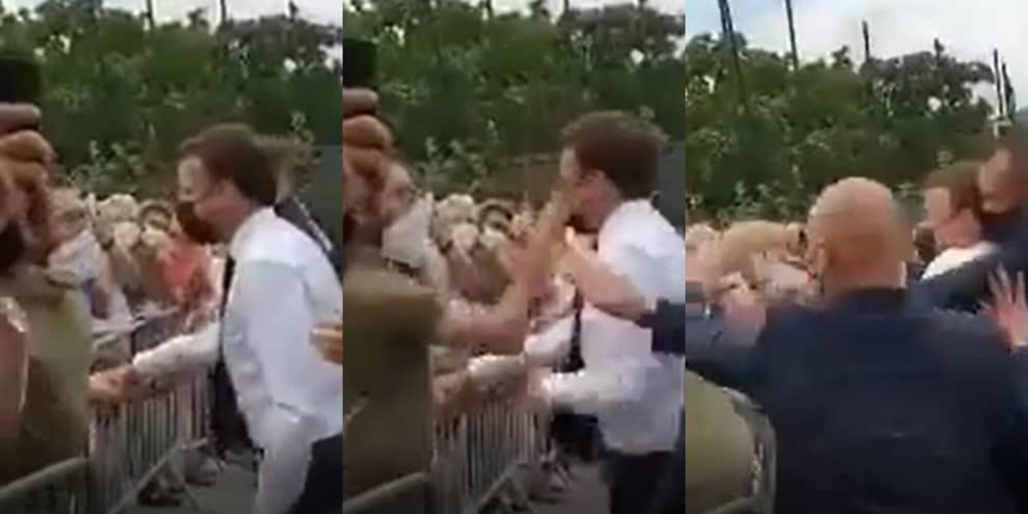 Macron preso a schiaffi, il VIDEO fa il giro del web