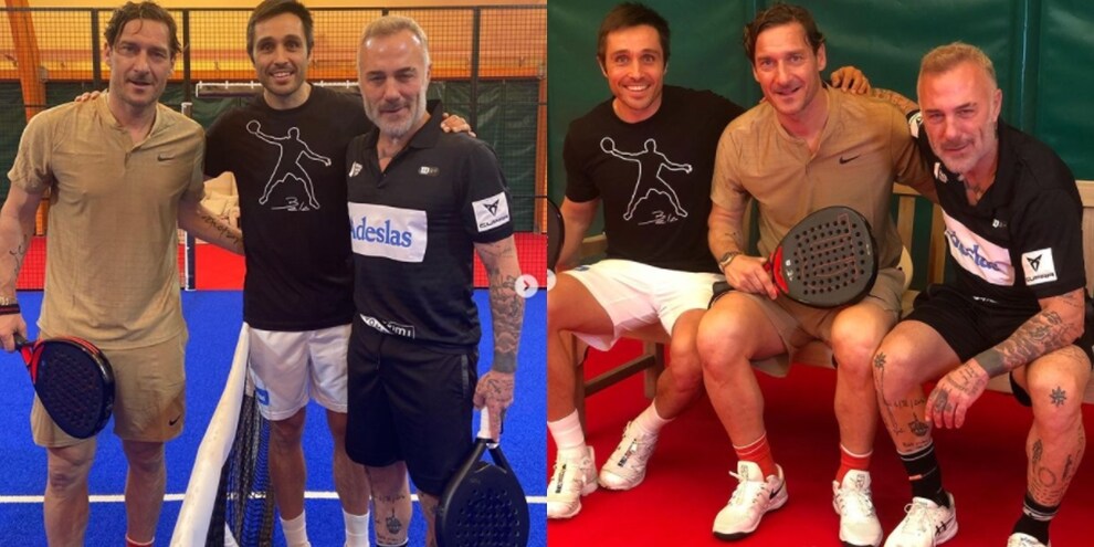 Totti e Belasteguin a casa di Gianluca Vacchi. Ecco perché