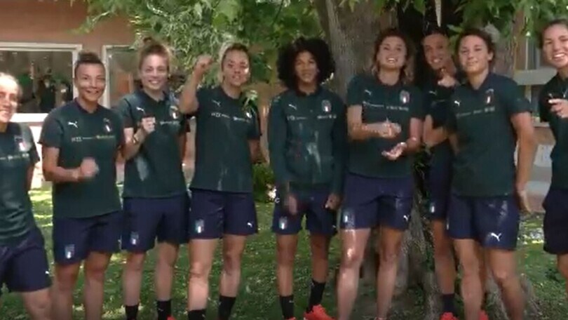 Europei, Italia: il messaggio della Nazionale femminile per gli Azzurri
