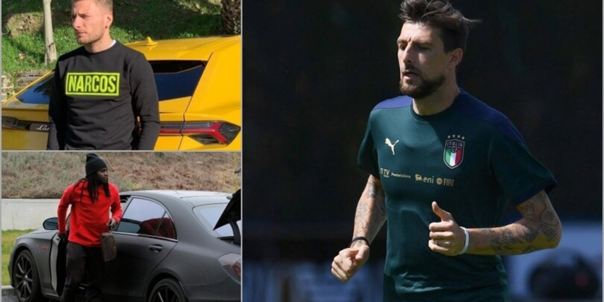 Lazio: Immobile, Acerbi e Jordan Lukaku tra giostre e supercar verso Euro 2020