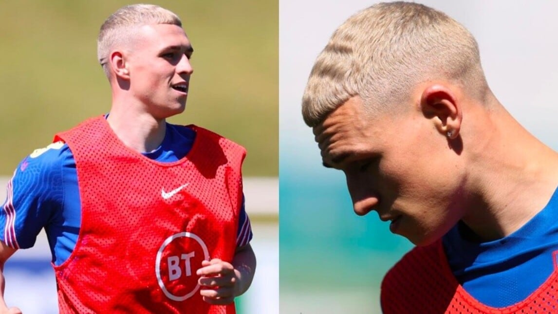 Inghilterra, Foden come Gascoigne: ecco il look per gli Europei
