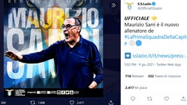 Lazio, ufficiale: Sarri è il nuovo allenatore
