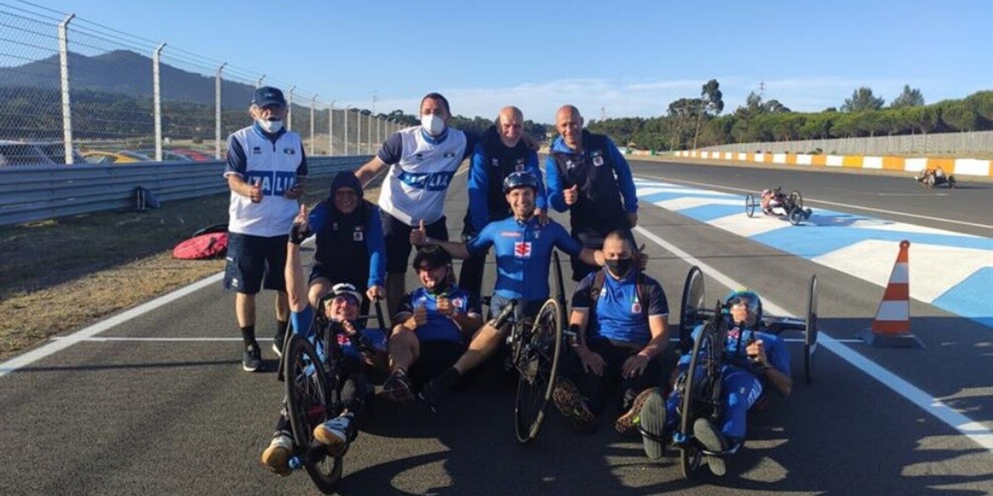 Mondiali Paraciclismo, Italia subito d'oro col Team Relay