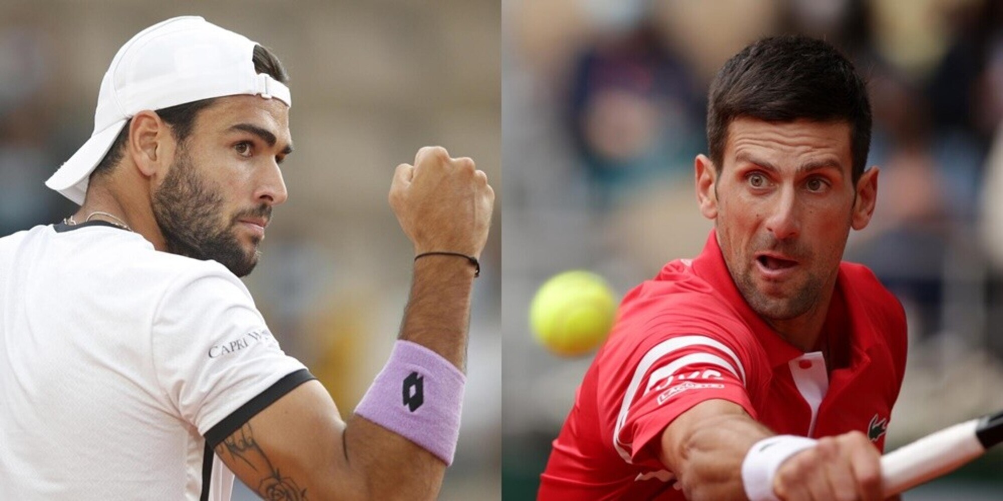 Roland Garros, diretta Berrettini-Djokovic: dove vederla in tv