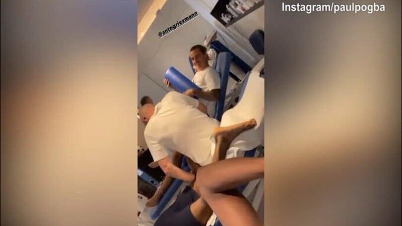 Francia, seduta di massaggi per Pogba, Griezmann e Koman