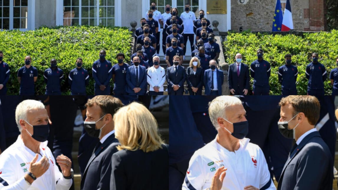 Francia, Deschamps a colloquio con Macron a Clairefontaine