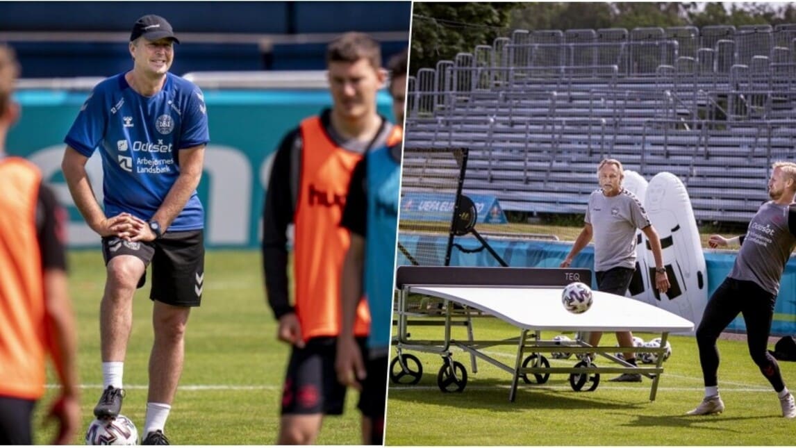 La Danimarca verso gli Europei: teqball con Schmeichel