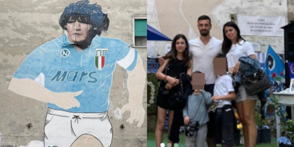 Caputo, dichiarazione d'amore a Maradona e a Napoli