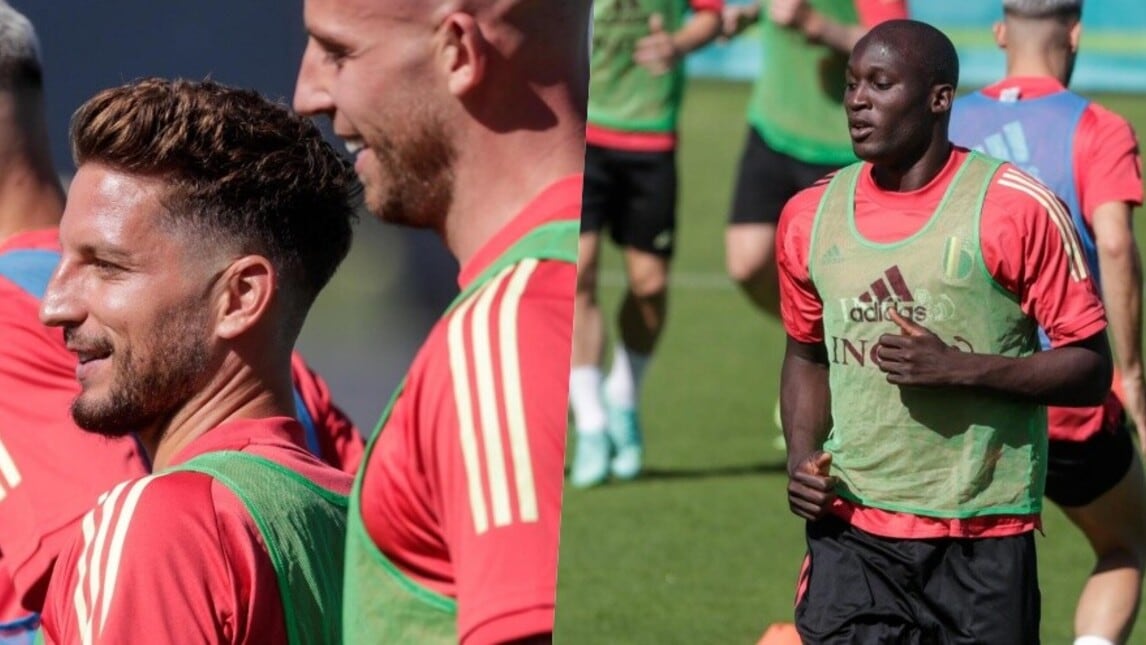 Belgio, Mertens e Lukaku si preparano all'esordio agli Europei