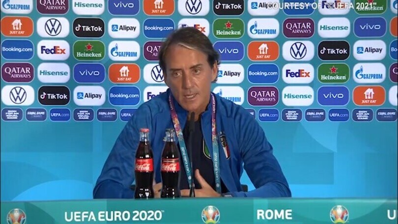 Mancini: "Eccesso di entusiasmo? I tifosi possono averlo"