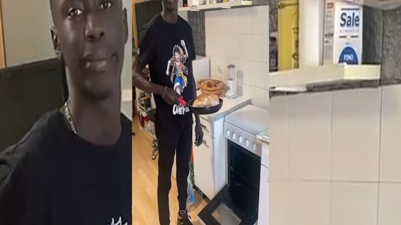 Il pane scotta e il fornaio... lo prende a “calci"