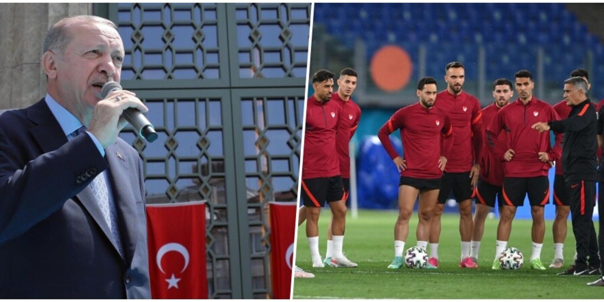 Europei, Erdogan carica la Turchia: "Sempre al vostro fianco"