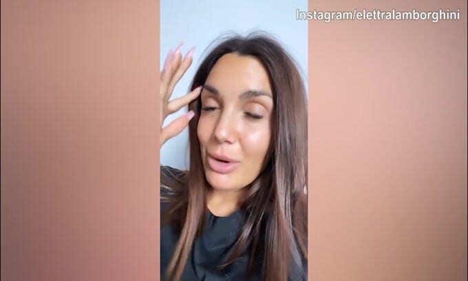 Elettra Lamborghini, rivelazione hot a..metà