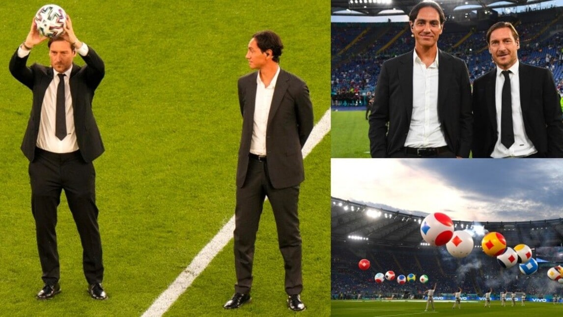 Totti e Nesta danno il via agli Europei: show all’Olimpico