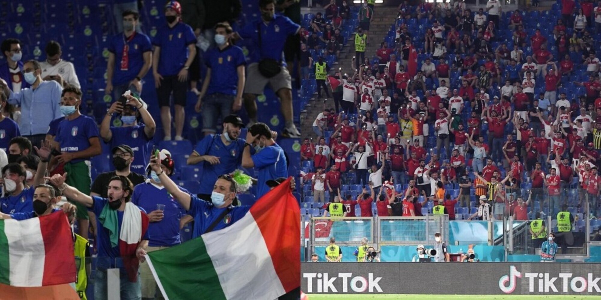Europei, Bild: "Grazie a tifosi di Italia e Turchia: il calcio unisce"
