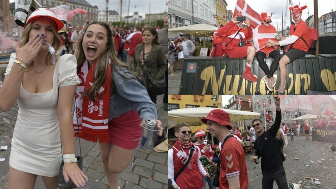 La Danimarca si prepara all'esordio: Europei-mania a Copenaghen