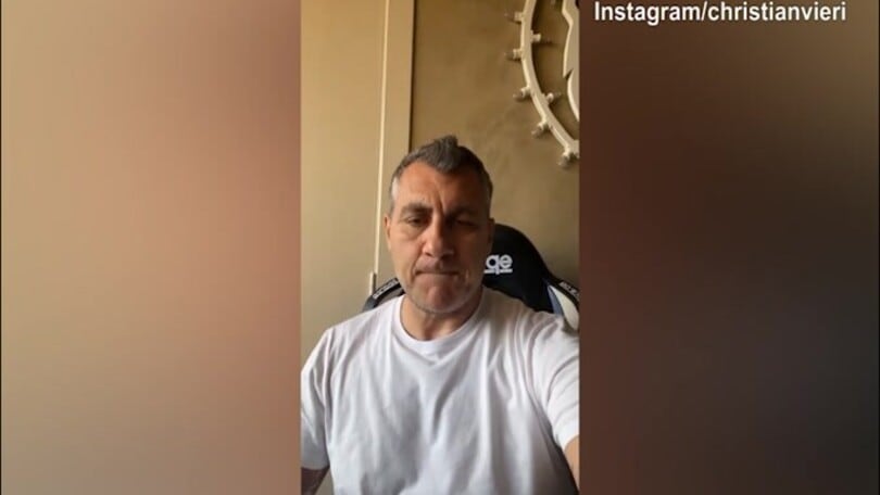 Vieri e il messaggio per Eriksen: "Un grande abbraccio"