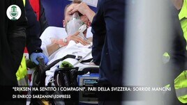 "Eriksen ha sentito i compagni". Pari della Svizzera: sorride Mancini