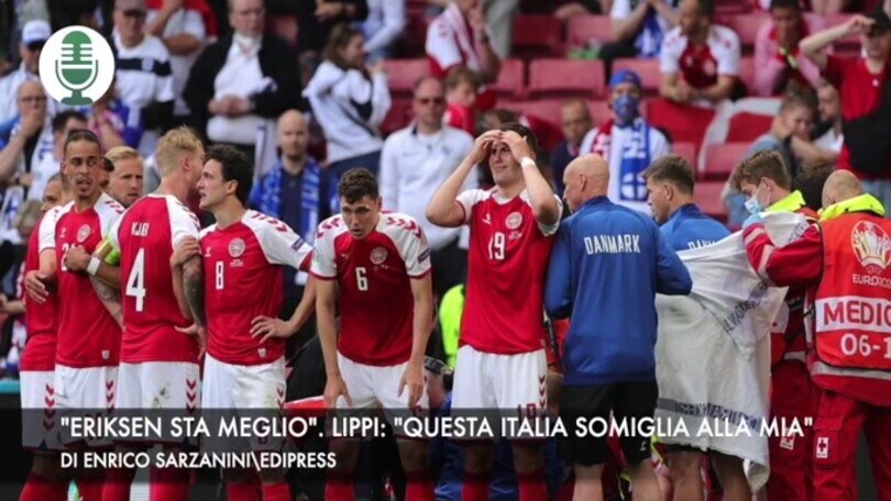 "Eriksen sta meglio". Lippi: "Questa Italia somiglia alla mia"