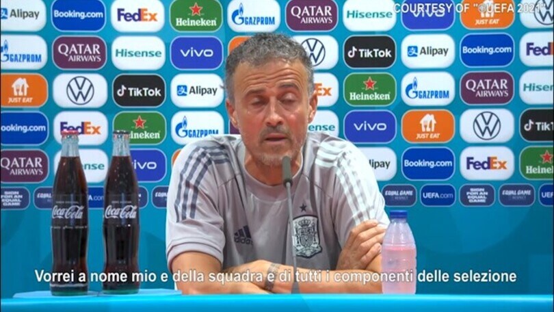 Il messaggio di Luis Enrique ad Eriksen: "Ti aspettiamo presto"