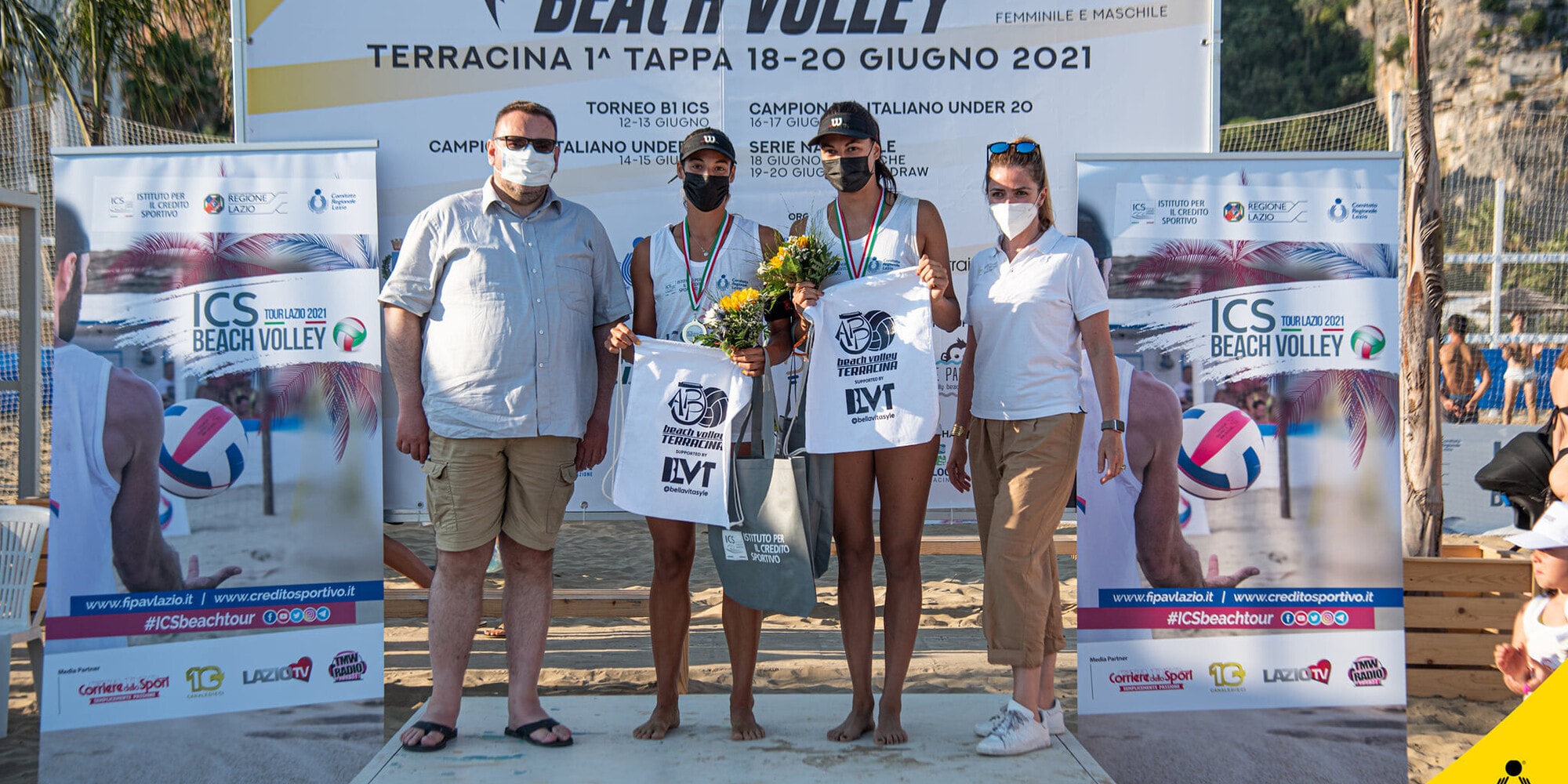 Ceccoli-Carucci e Lantignotti-Michieletto vincono a Terracina