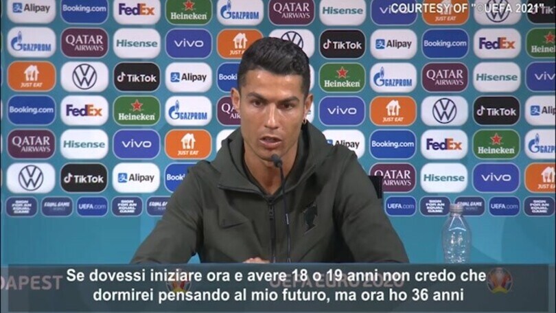CR7 e i dubbi sul futuro alla Juve: "Penso agli Europei"